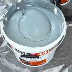 Dachfarbe Sockelfarbe Flexibler Dachlack UV-beständig Ziegelrot 4,0kg L+46