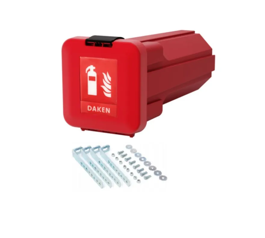 Daken Sliden LKW Feuerlöscherkasten Schutzbox für 6kg Feuerlöscher inkl. Halter