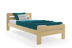 Dallas Erwachsenen- oder Kinderbett 90x200 mit Lattenrost (ohne Matratze) (Kiefer)
