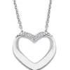 Damen Halskette LS1944-1/1 Lotus Style Collier Strass Herz