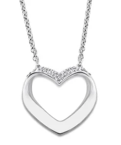 Damen Halskette LS1944-1/1 Lotus Style Collier Strass Herz