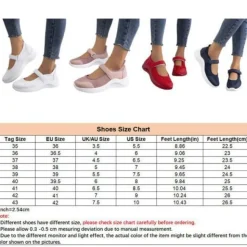 Damen Mary Jane Keil Freizeitschuhe Frauen Plattform Sport Komfort Wanderschuh