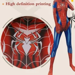 Damen Sexy Karneval Cosplay Spiderman Damen Kostum Superhero Party Jumpsuit