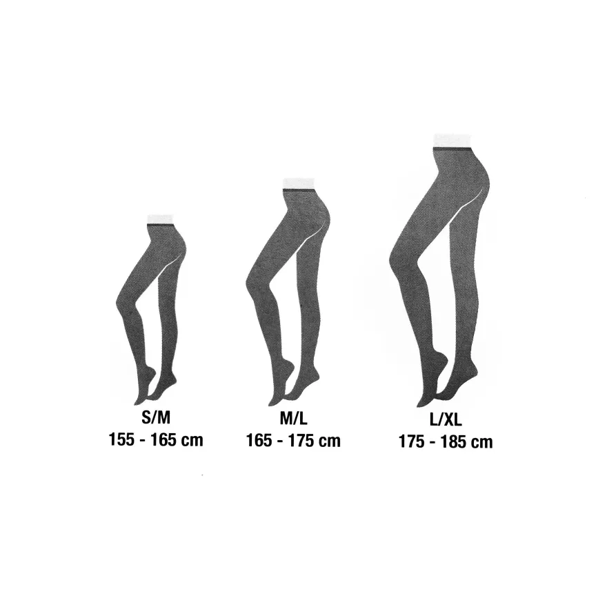 Damen Strumpfhose Optik N.1601 Muster Nero Frauen Hose Socken 80 DEN schwarz