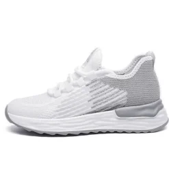 Damen Turnschuhe Gittergewebe Laufschuh Frauen Slip Gehen Sport Sportschuhe