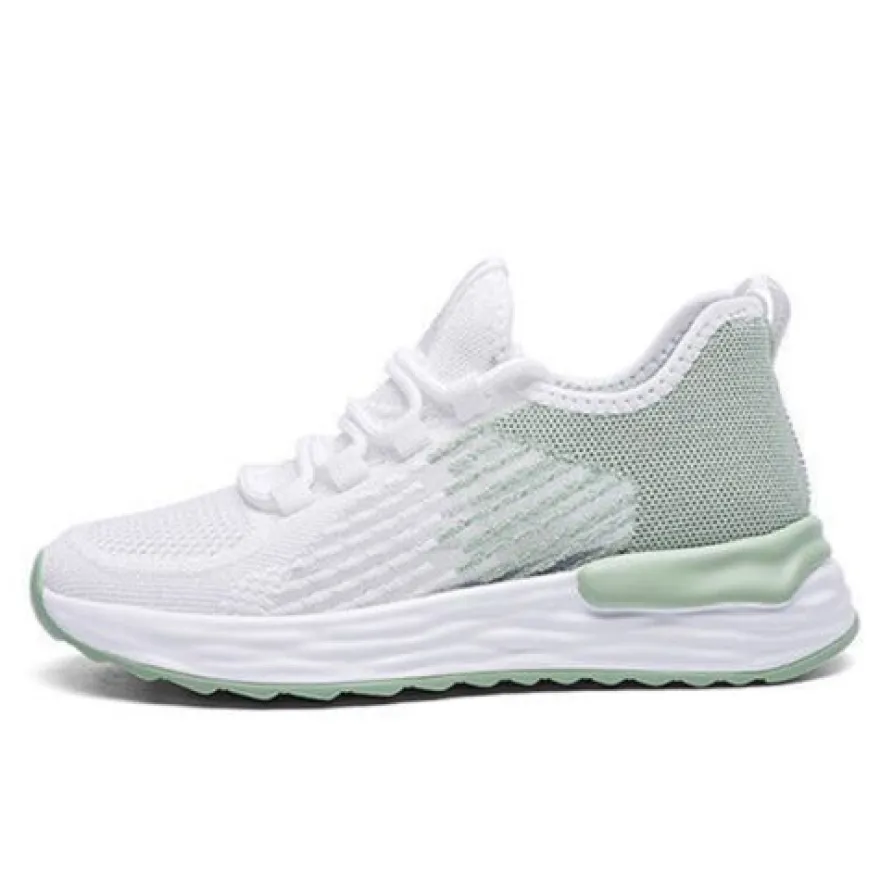 Damen Turnschuhe Gittergewebe Laufschuh Frauen Slip Gehen Sport Sportschuhe