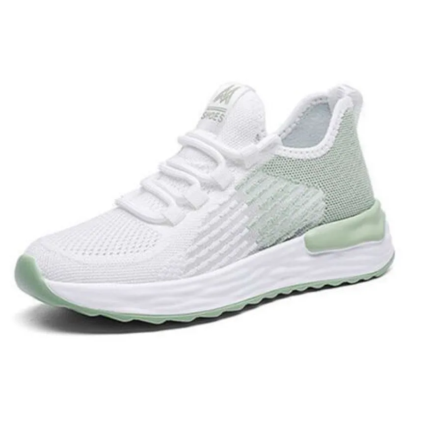 Damen Turnschuhe Gittergewebe Laufschuh Frauen Slip Gehen Sport Sportschuhe