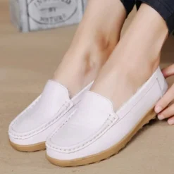 Damen Warme Slipper Schlupfen Wohnungen Frauen Rutschfest Winter Slip Bootsschuh