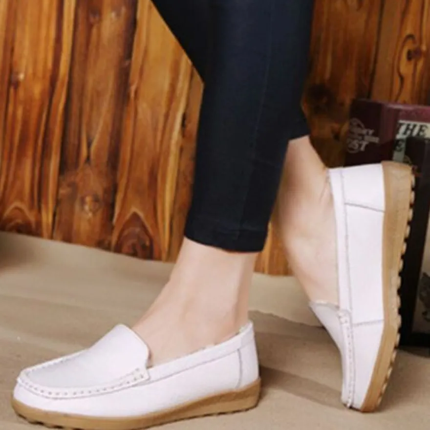 Damen Warme Slipper Schlupfen Wohnungen Frauen Rutschfest Winter Slip Bootsschuh