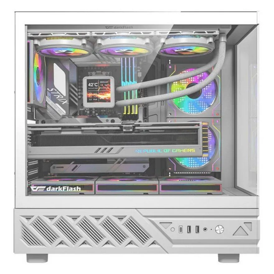 darkFlash - DS950 WHT + 6F - Computergehäuse