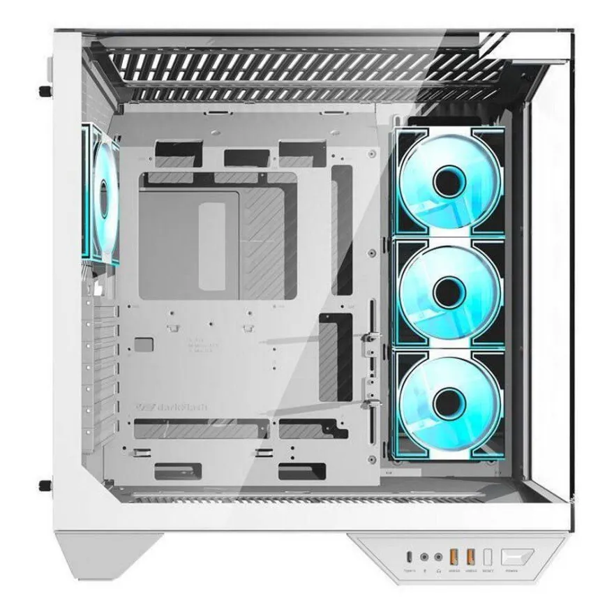 Darkflash - DY470 White - Computergehäuse