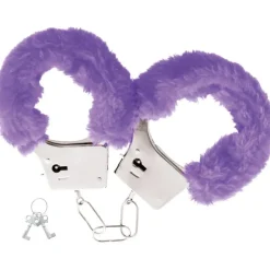 Darkness Pleasure FURRY Handcuffs PURPLE