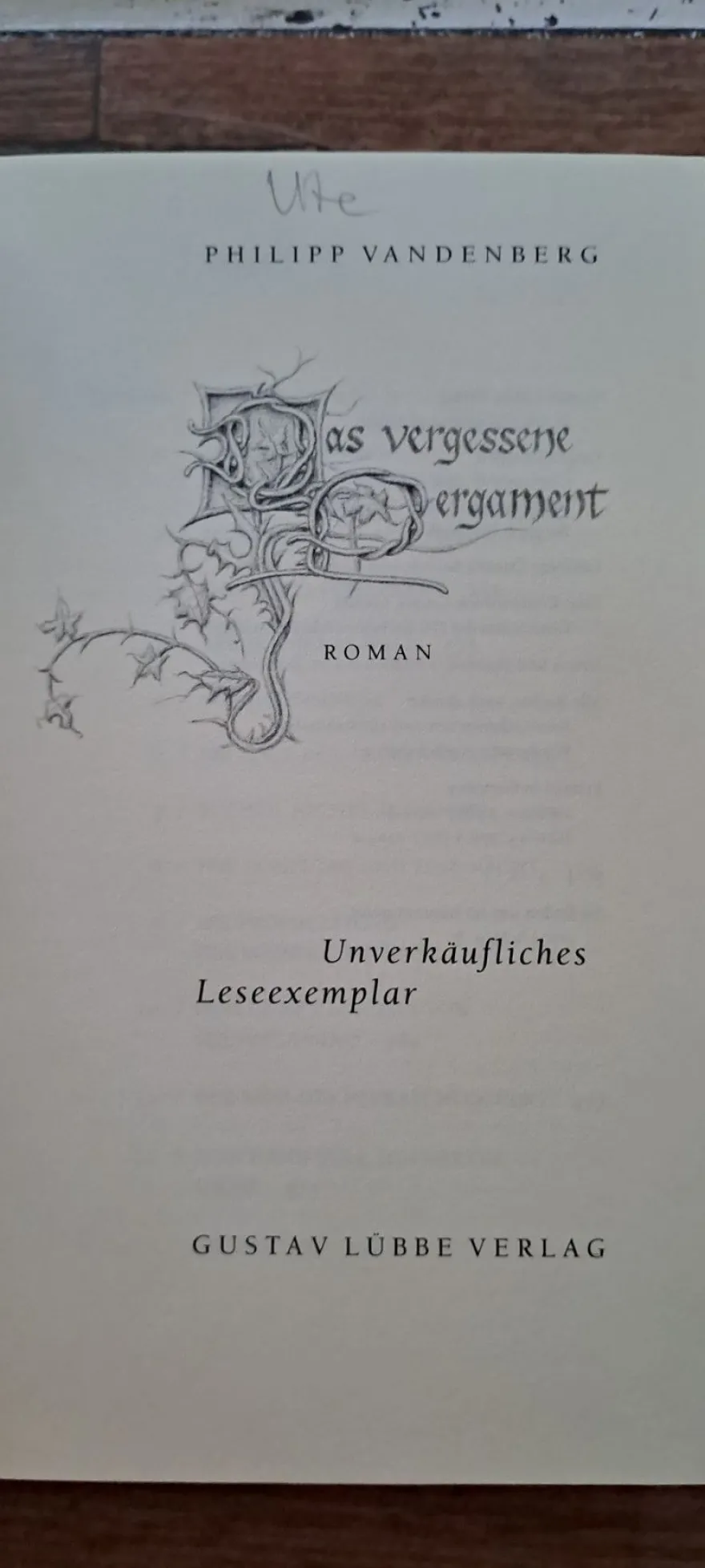 Das Vergessene Pergament
