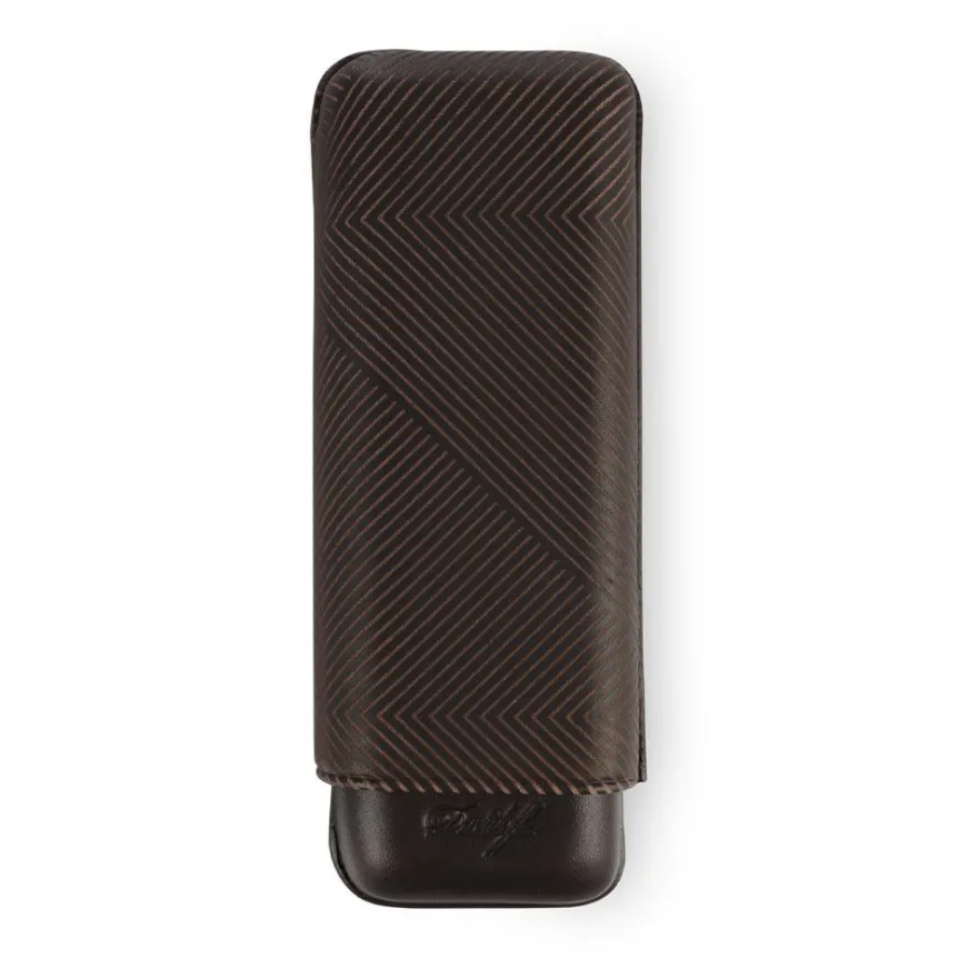 Davidoff Etui XL-2 Leder braun Blatt