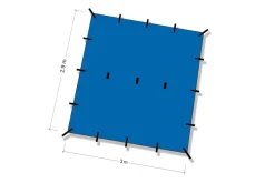 DD Hammocks DD Recycled - Tarp 3 Teal Zubehör