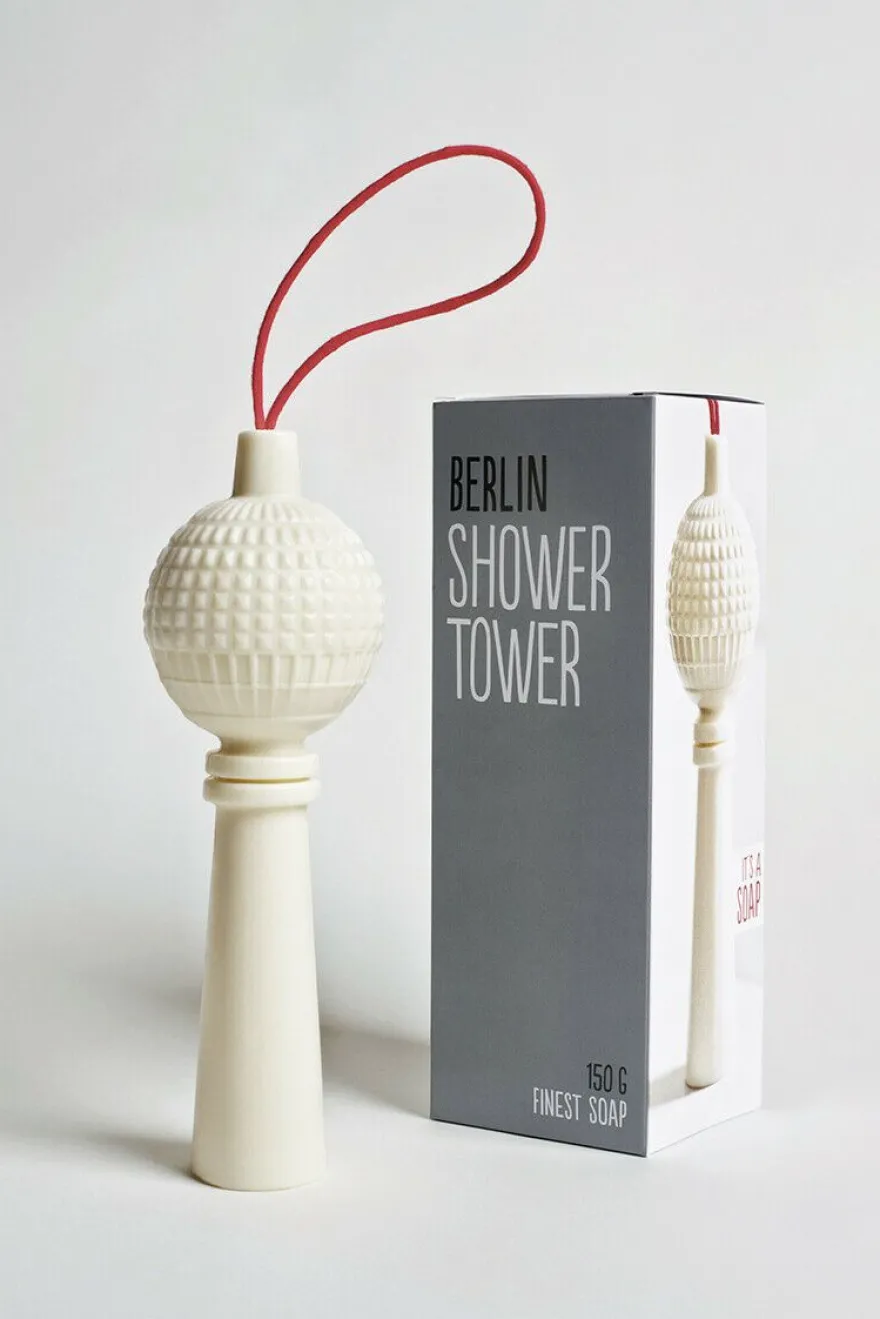 Dearsoap Berlin Showertower, Fernsehturm, Seife, 150 g