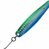 Dega Lars Hansen Jumper Meerforellen-Blinker mit Einzelhaken 8cm 25g, Blau Grün