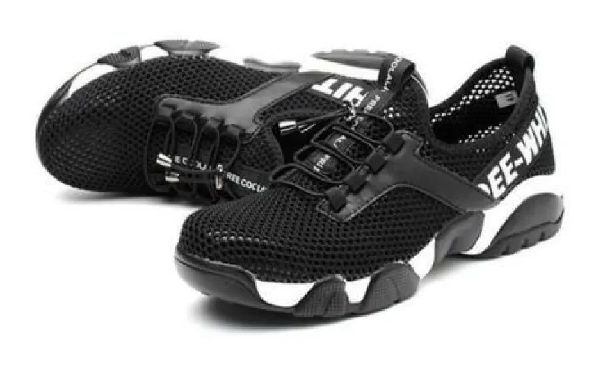DE Herren Damen Sicherheitsschuhe SRC Arbeitsschuhe Stahlkappe Schutz Gr 35-46