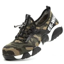 DE Herren Damen Sicherheitsschuhe SRC Arbeitsschuhe Stahlkappe Schutz Gr 35-46