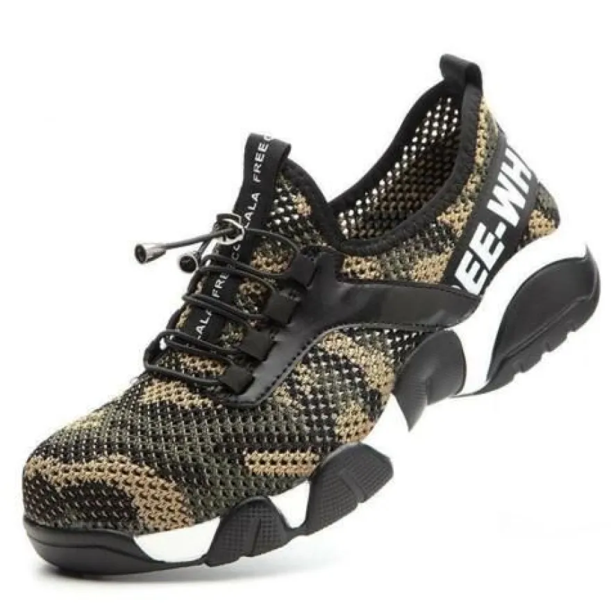 DE Herren Damen Sicherheitsschuhe SRC Arbeitsschuhe Stahlkappe Schutz Gr 35-46