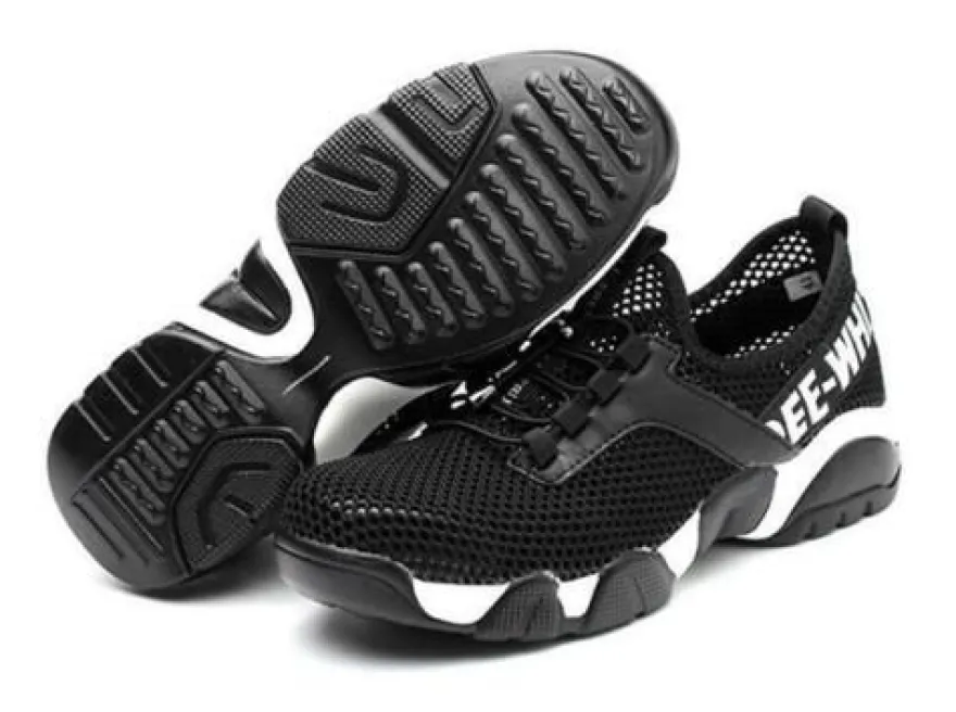 DE Herren Damen Sicherheitsschuhe SRC Arbeitsschuhe Stahlkappe Schutz Gr 35-46