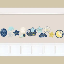 12 Deko Ausschnitte Twinkle Little Star