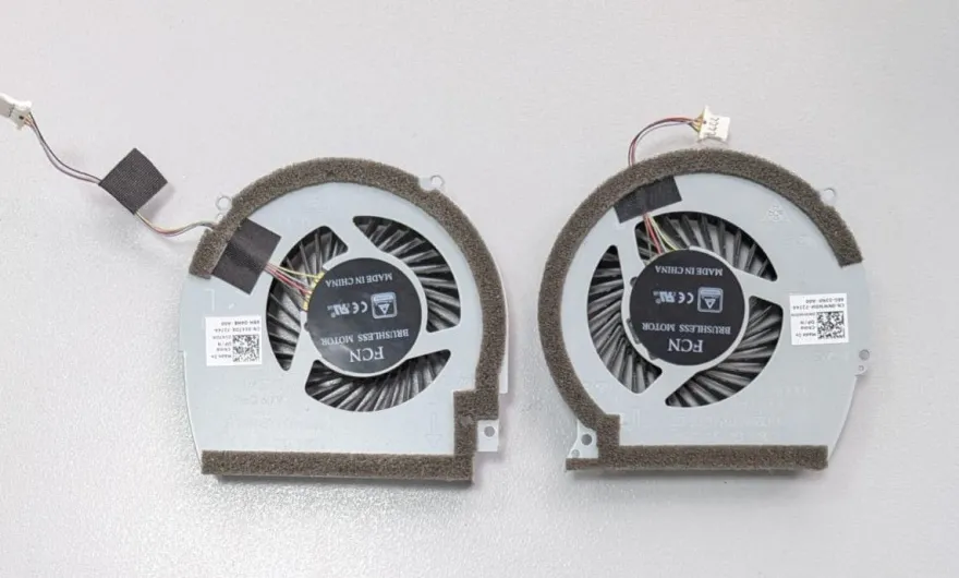 Dell Inspiron 15 7000 Gaming Cooling Fan Set CPU + GPU 0147DX 0NWW0W