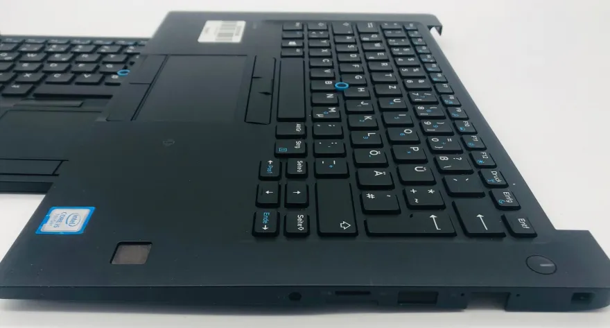 DELL Latitude 7480 Palmrest Handauflage Touchpad QWERTZ 0XKYX9