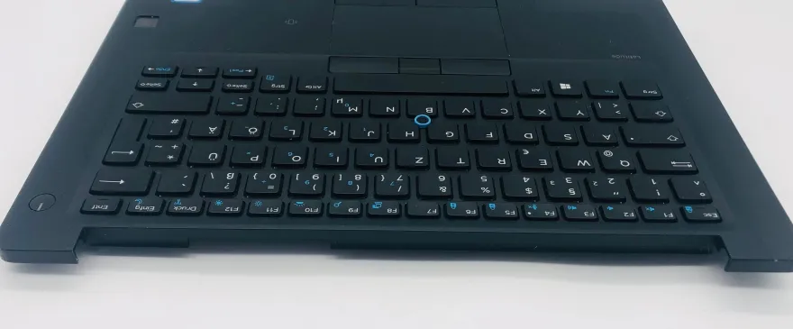 DELL Latitude 7480 Palmrest Handauflage Touchpad QWERTZ 0XKYX9