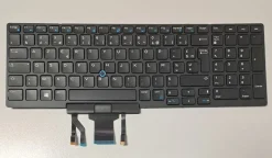 Dell Latitude 5580 Tastatur AZERTY Tastaturrahmen 0WCKVN 1313M1B13