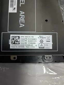 Dell Latitude 5580 Tastatur AZERTY Tastaturrahmen 0WCKVN 1313M1B13