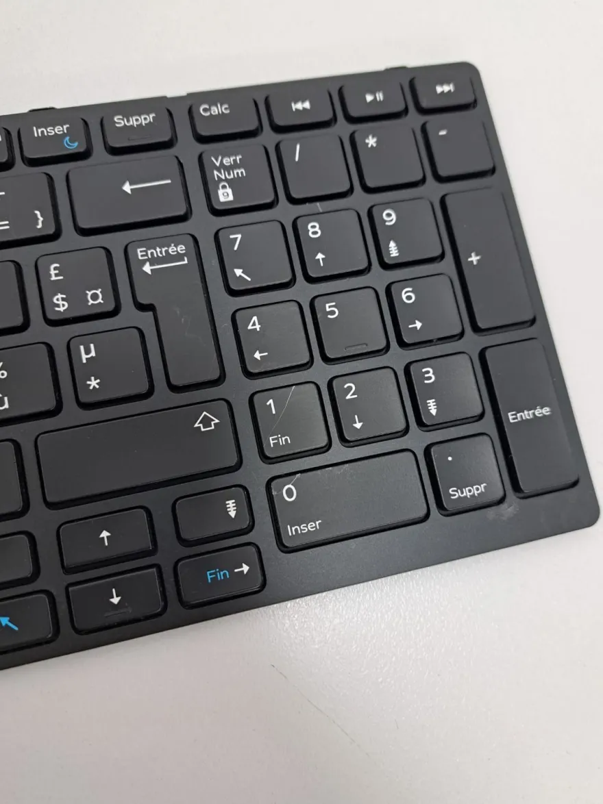 Dell Latitude 5580 Tastatur AZERTY Tastaturrahmen 0WCKVN 1313M1B13
