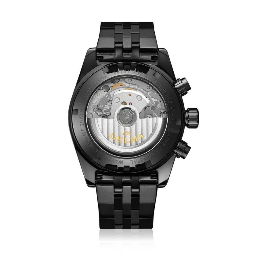 Delma - 44701.732.6.033 - Armbanduhr - Herren - Automatik - Mongego Black Edition
