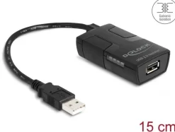 Delock Isolator USB 2.0 Typ-A Stecker zu Buchse