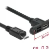 Delock Kabel USB 2.0 Micro-B Buchse zum Einbau > USB 2.0 Mic