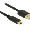 Delock Kabel USB 2.0 Typ-A Stecker > Type-C? 2.0 Stecker 4,0 m schwarz