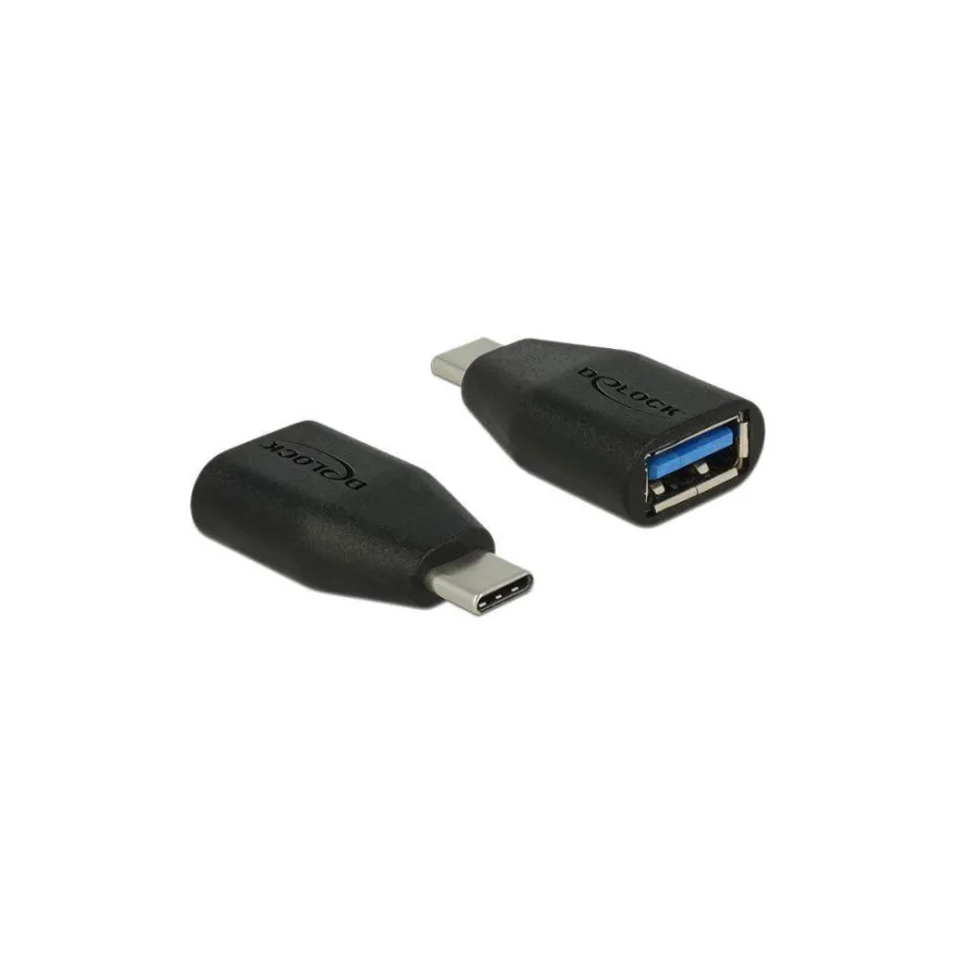 DELOCK USB3.1 Adapter A -> C Bu/St schwarz