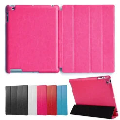 Deluxe Hülle iPad 2 3 4 Cover Case Schutz Tasche Etui Aufstellbar Ständer Pink