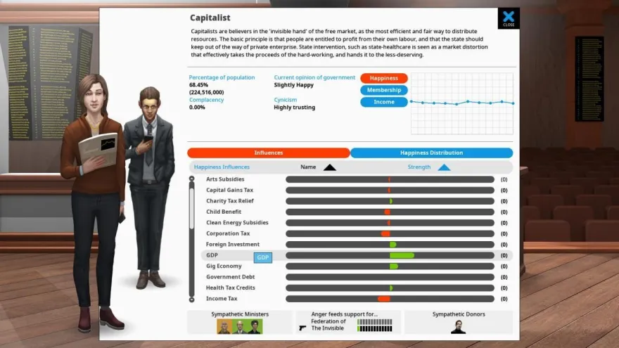 Democracy 4 – Steam Account