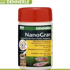 Dennerle 100 ml Nano Gran Zierfischfutter Feingranulat Aqaurium