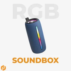 Denver BTL-360 Bluetooth-Lautsprecher, 2×50W, mit RGB-Beleuchtung