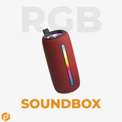 Denver BTL-360 Bluetooth-Lautsprecher, 2×50W, mit RGB-Beleuchtung