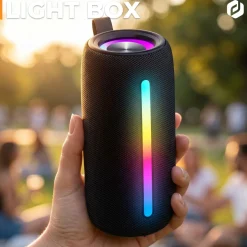 Denver BTL-360 Bluetooth-Lautsprecher, 2×50W, mit RGB-Beleuchtung