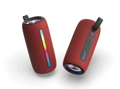Denver BTL-360 Bluetooth-Lautsprecher, 2×50W, mit RGB-Beleuchtung