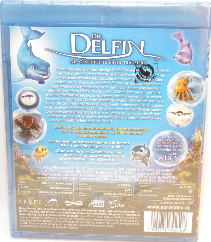 Der Delfin - Blu-ray - OVP