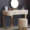 Designer Schminktisch Kosmetik Tisch Spiegel Konsolen Schlafzimmer Neu