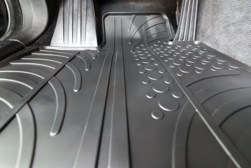 Design Gummi Fußmatten passend für VW T6.1 Transporter, Multivan, California 10.2019>