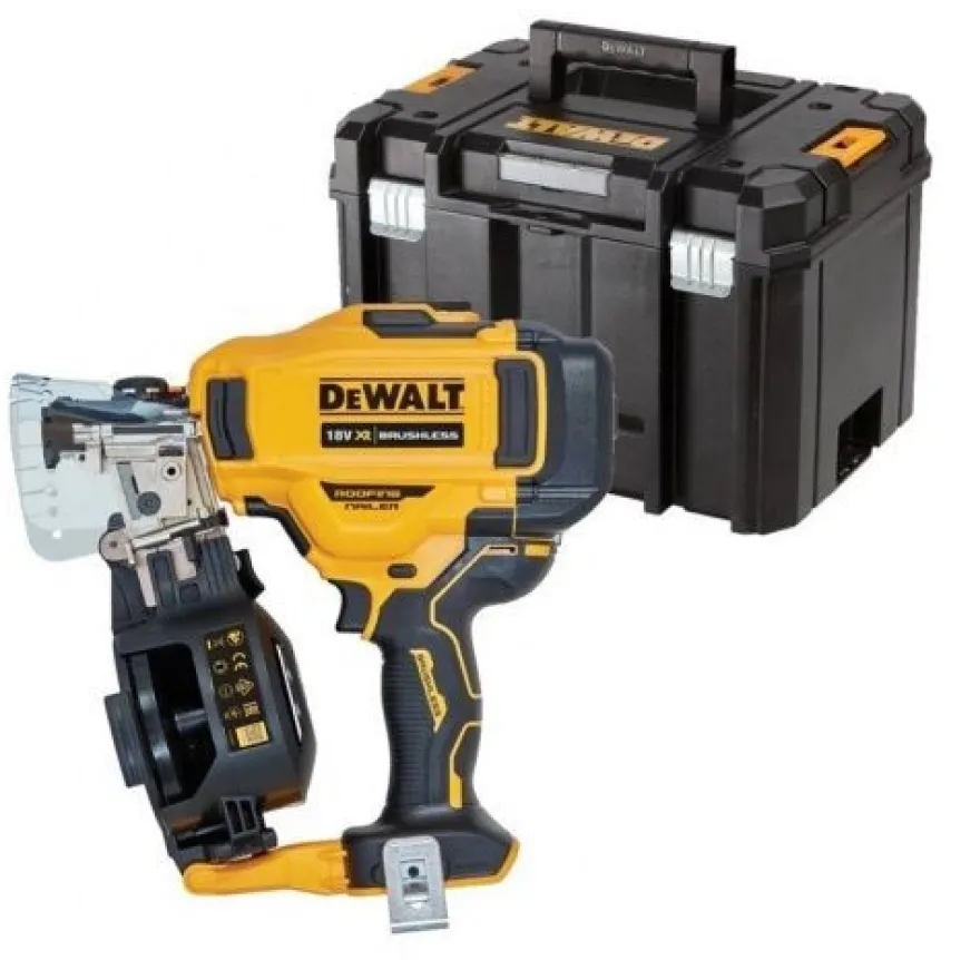 DeWalt Akku Dachpappennagler DCN45RNNT-XJ 18V Basic T-Stak-Box für Dachpappnägel