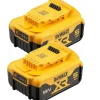 Dewalt DCB184P2-XJ 18V 5Ah Battery Set # DCB184P2-XJ