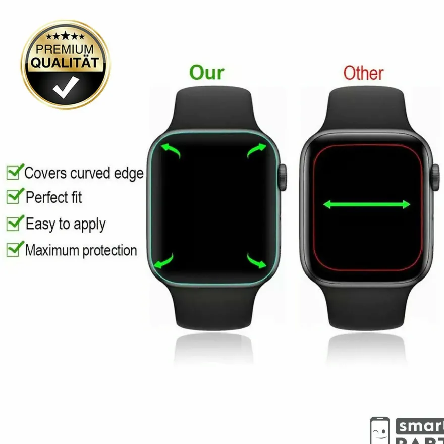 3D Hydrogel Film Panzerfolie Für Apple Watch 1|2|3 Full Cover Protection 38|42mm